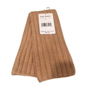Free People Camel Tan Fingerless Hand Warmers OSFM